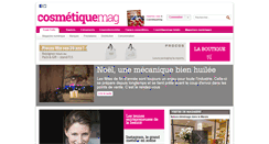 Desktop Screenshot of cosmetiquemag.fr